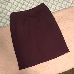 Halogen Plum Pencil Skirt